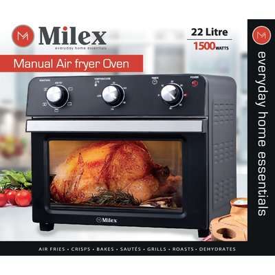 Milex Manual Air Fryer Oven (22L)
