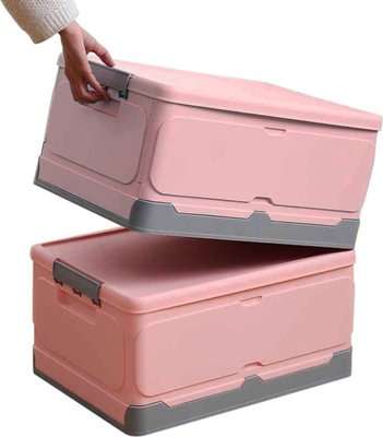 Fine Living Versatile Folding Storage Box (Large)(Pink)