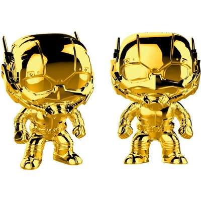 Funko Pop! Marvel: The First 10 Years - Ant-Man Figurine (Gold Chrome)