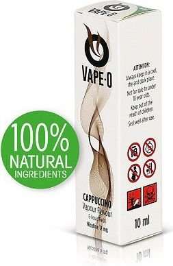 Vape-O Nicotine Refill Liquid 10ml - Cappuccino Flavour 12mg