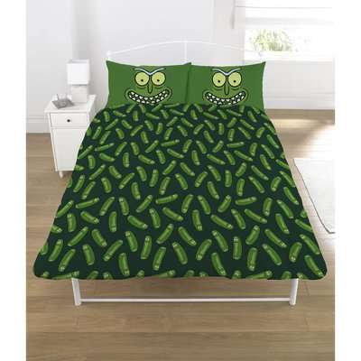Rick & Morty Pickle Rick Rat Suit Reversible Duvet Set (Double) - Parallel Import