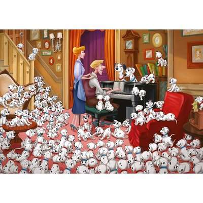 Ravensburger Disneys 101 Dalmations Puzzle (Ages 14+)(1000 Pieces)