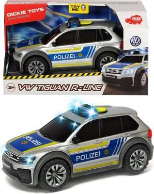 Dickie Toys SOS Series - Police VW Tiguan R-Line