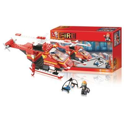 Sluban Fire - Alarm Helitanker (155 Pieces)