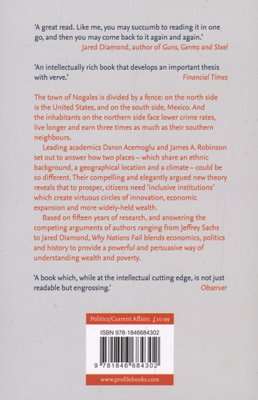 Why Nations Fail - The Origins of Power, Prosperity and Poverty (Paperback, Main)