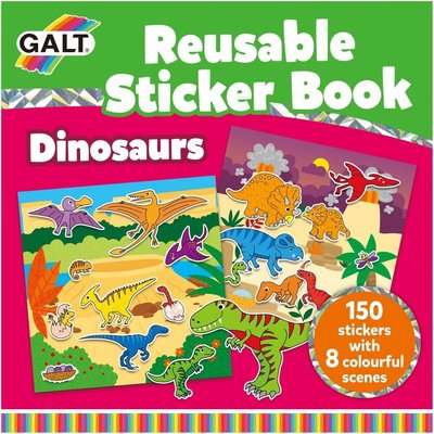 Galt Toys Reusable Sticker Book - Dinosaurs