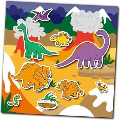 Galt Toys Reusable Sticker Book - Dinosaurs