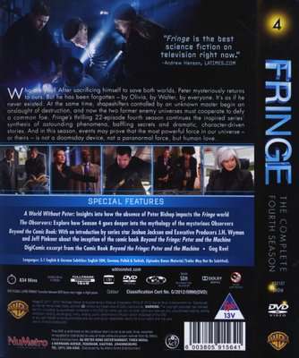 Fringe - Season 4 (DVD, Boxed set)