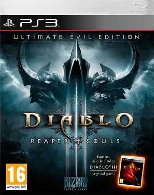 Diablo III Reaper of Souls - Ultimate Evil Edition (Includes Diablo III) (PlayStation 3, DVD-ROM)