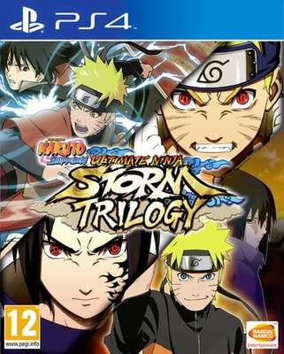 Naruto Shippuden: Ultimate Ninja Storm Trilogy (PlayStation 4, Blu-ray disc)