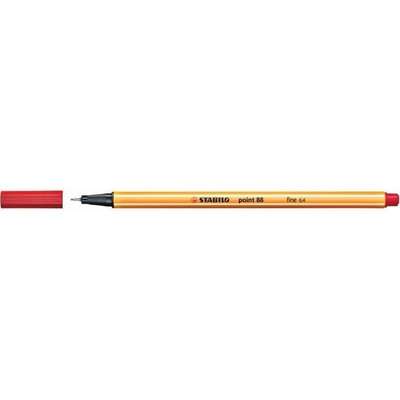 Stabilo Point 88 Fineliner Pen (Red)