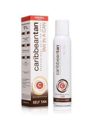 Caribbean Tan In A Can Professional Self Tan Spray (Instant C | 200ml)