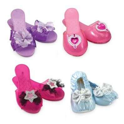 Melissa & Doug Pretend Play Dress-Up Shoes - Role Play Collection