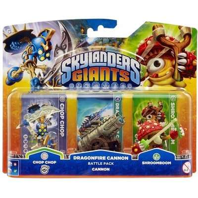 Skylanders - Giants Dragonfire Cannon Battle Pack: Chop Chop, Shroomboom & Dragonfire Cannon