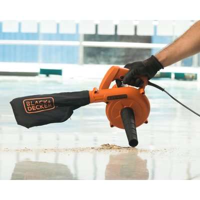 Black & Decker Single Speed Blower Vacuum (530W)