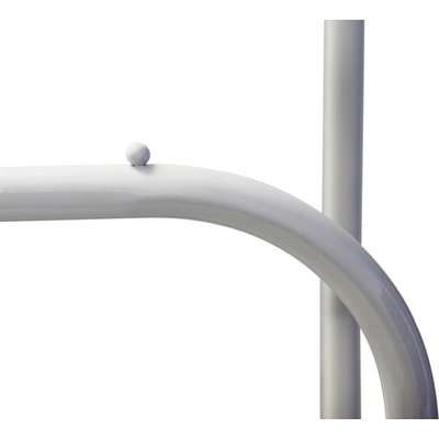 Fine Living Vintage 2 Tier Clothing Rack (White)