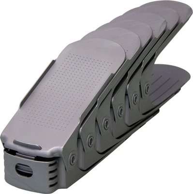 Fine Living Shoe Organiser (Set of 6)(Grey)