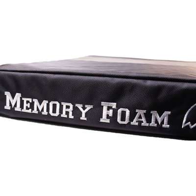 Dog's Life Ballistic Nylon Waterproof Memory Foam Cushion (Grey)