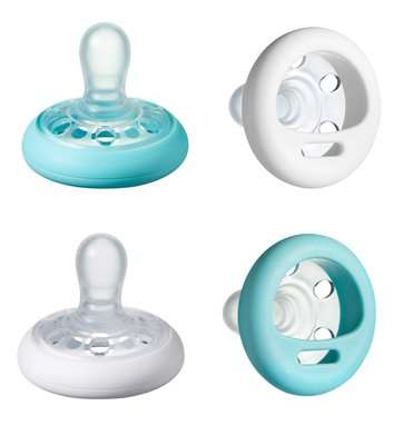 Tommee Tippee Closer To Nature Breastlike Soother (0  - 6 Months | Supplied Colour May Vary)