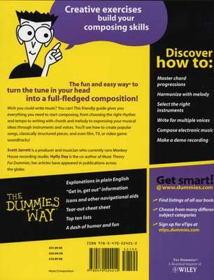 Music Composition For Dummies (Paperback)