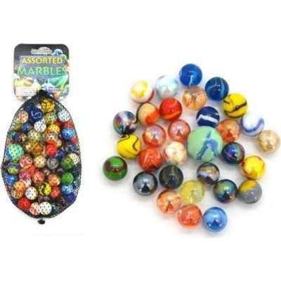 Marbles - Assorted Marbles 99 X 16mm & 1 X 25mm