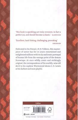 The Screwtape Letters - Letters from a Senior to a Junior Devil (Paperback)