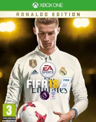 FIFA 18 - Ronaldo Edition (XBox One, Blu-ray disc)