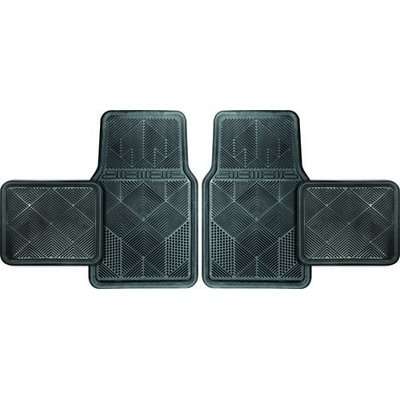 Stingray Classic 4x4 Rubber Car Mat Set (4 Piece) (Black)