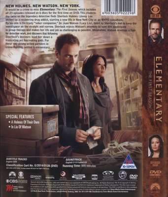 Elementary - Season 1 (DVD, Boxed set)