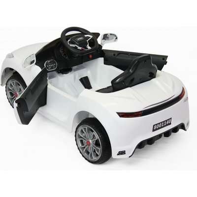 Jeronimo Striker Speed Car Ride-On (White)