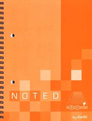 Bantex B1829 Noted Twin Wire Soft Notebooks (A5)(Assorted)