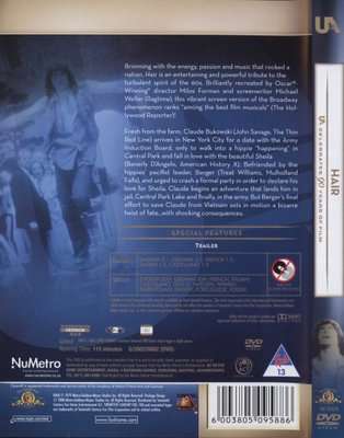 Hair (English & Foreign language, DVD)