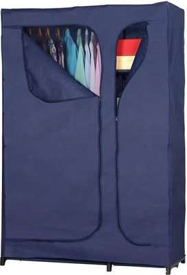 Wildberry 4 Shelves And Hanging Fabric Wardrobe