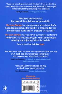 The Lean Startup - How Constant Innovation Creates Radically Successful Businesses (Paperback)