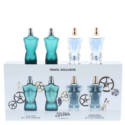 Jean Paul Gaultier Le Male 2X 7ml EDT & 2X 7ml Essence De Parfum - Parallel Import