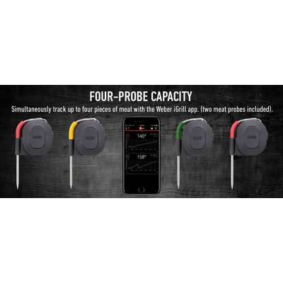 Weber iGrill 3 Bluetooth Meat Thermometer