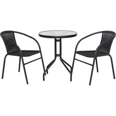 Homemark Bistro 3 Piece Patio Furniture