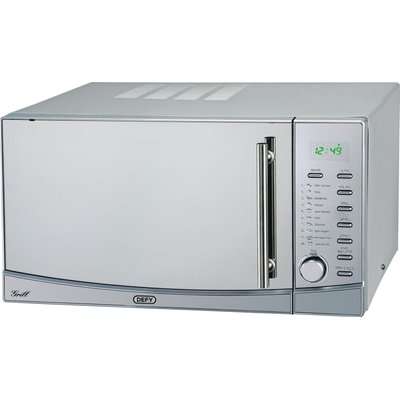 Defy Stainless Steel Microwave with Grill (34L)