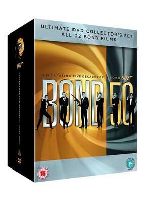 James Bond 50 - Ultimate DVD Collector's Set (DVD, Boxed set)