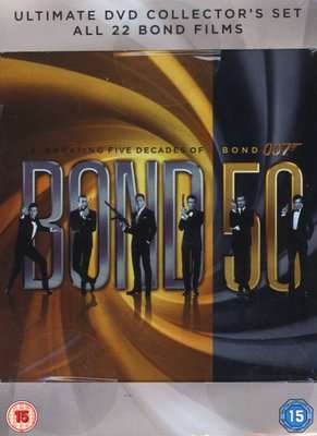 James Bond 50 - Ultimate DVD Collector's Set (DVD, Boxed set)