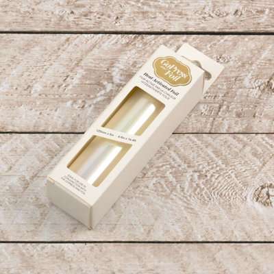 Couture Creations GoPress Heat Activate Foil (Clear with Iridescent Finish)(125mm x 5m)