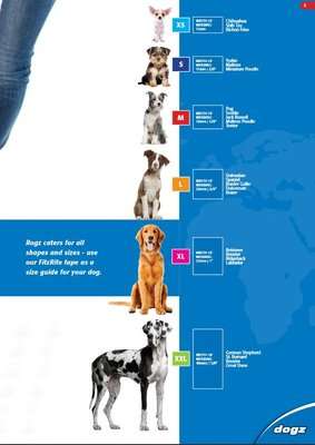 Rogz Fancy Dress Dog Collar (Navy Zen Design)