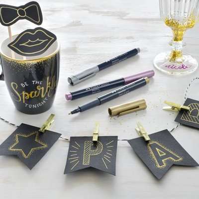 Faber-Castell Metallic Marker - 1.5 (Heart Of Gold)