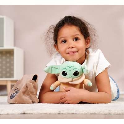 Star Wars The Mandalorian and The Child Plush - The Child with Bag (25cm)