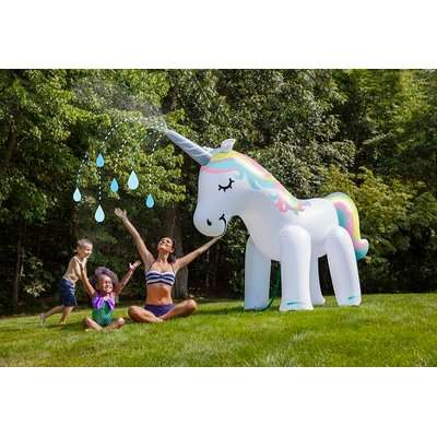 Big Mouth Inc  Unicorn Garden Sprinkler