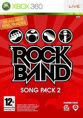 Rock Band Song Pack 2 (XBox 360, DVD-ROM)