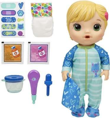 Baby Alive Mix My Medicine Baby (Kitty Cat PJs)