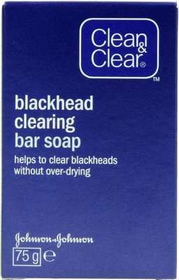 Johnson's Clean & Clear Blackhead Soap Bar (75g)