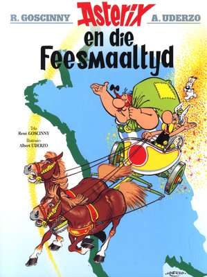 Asterix En Die Feesmaaltyd, Boek 5 (Afrikaans, Paperback)