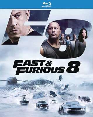 Fast & Furious 8 (Blu-ray disc)